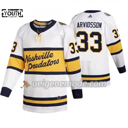 Kinder Eishockey Nashville Predators Trikot Viktor Arvidsson 33 Adidas 2020 Winter Classic Authentic